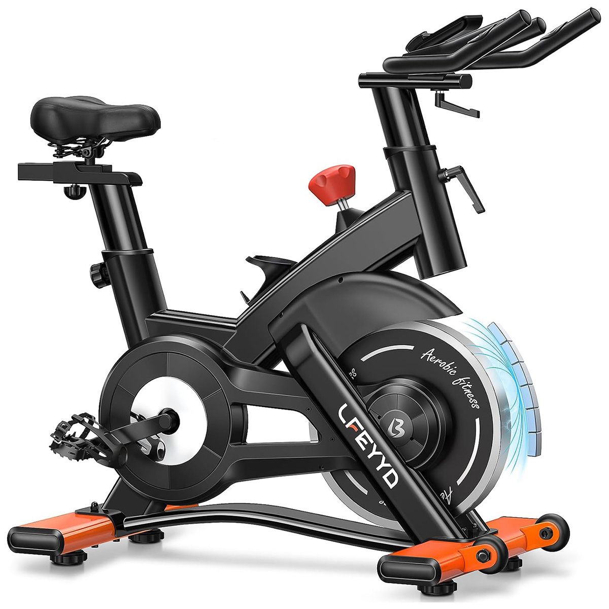 Exercise Bike Magnetic Resistance - Велотренажер Pooboo, магнитный стационарный велотренажер с