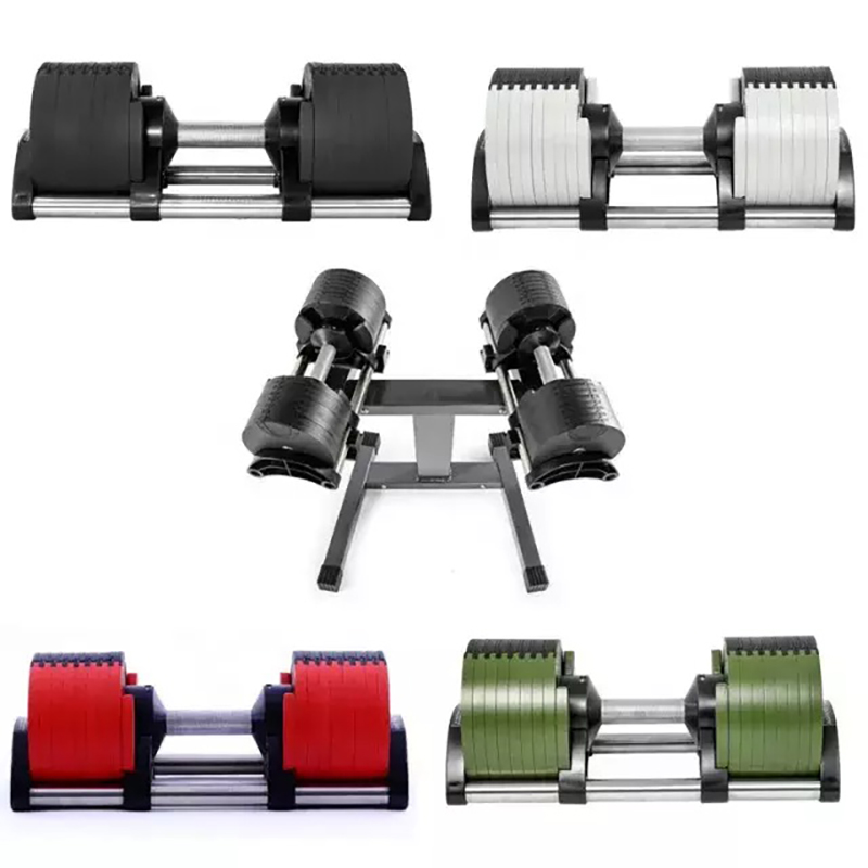 Adjustable Dumbbell Pair 40Kg - Регулируемые гантели для свободных весов 40