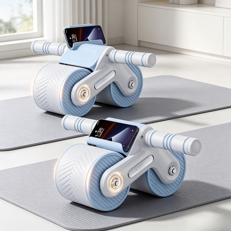 Автоматически возвращающийся д – обзор и цена Ab Roller Wheel With Elbow Support