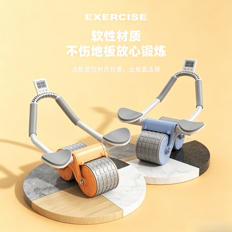 Двухколесный роллер для упражн – обзор и цена Ab Roller Wheel With Elbow Support