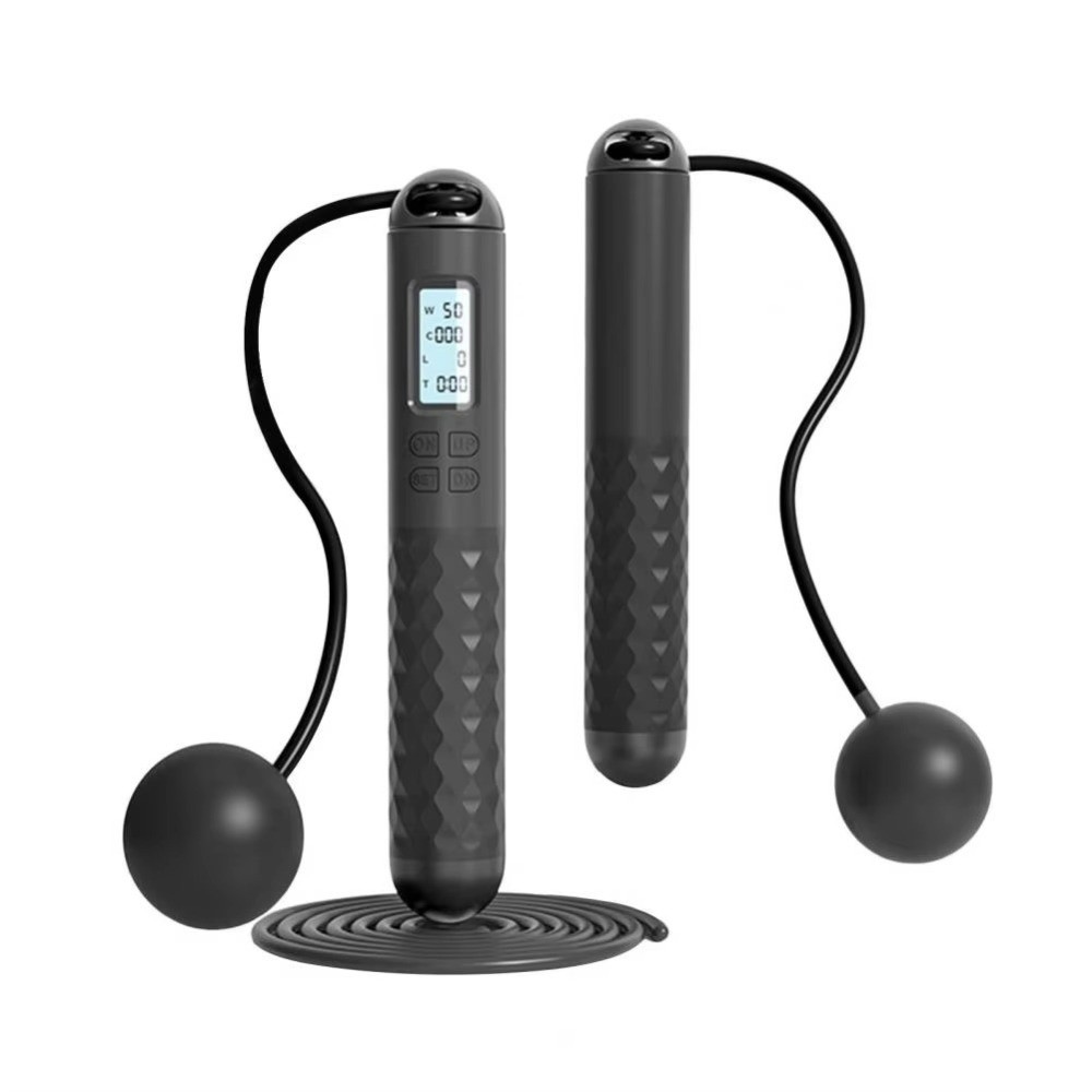 Удобная беспроводная скакалка  – обзор и цена Smart Jump Rope Digital Counter